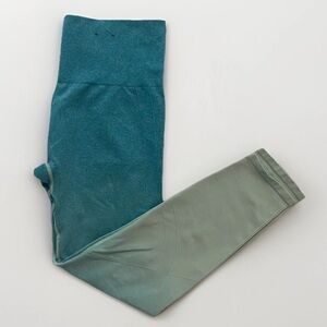 Tek Gear Womens Turquoise Activewear Leggings